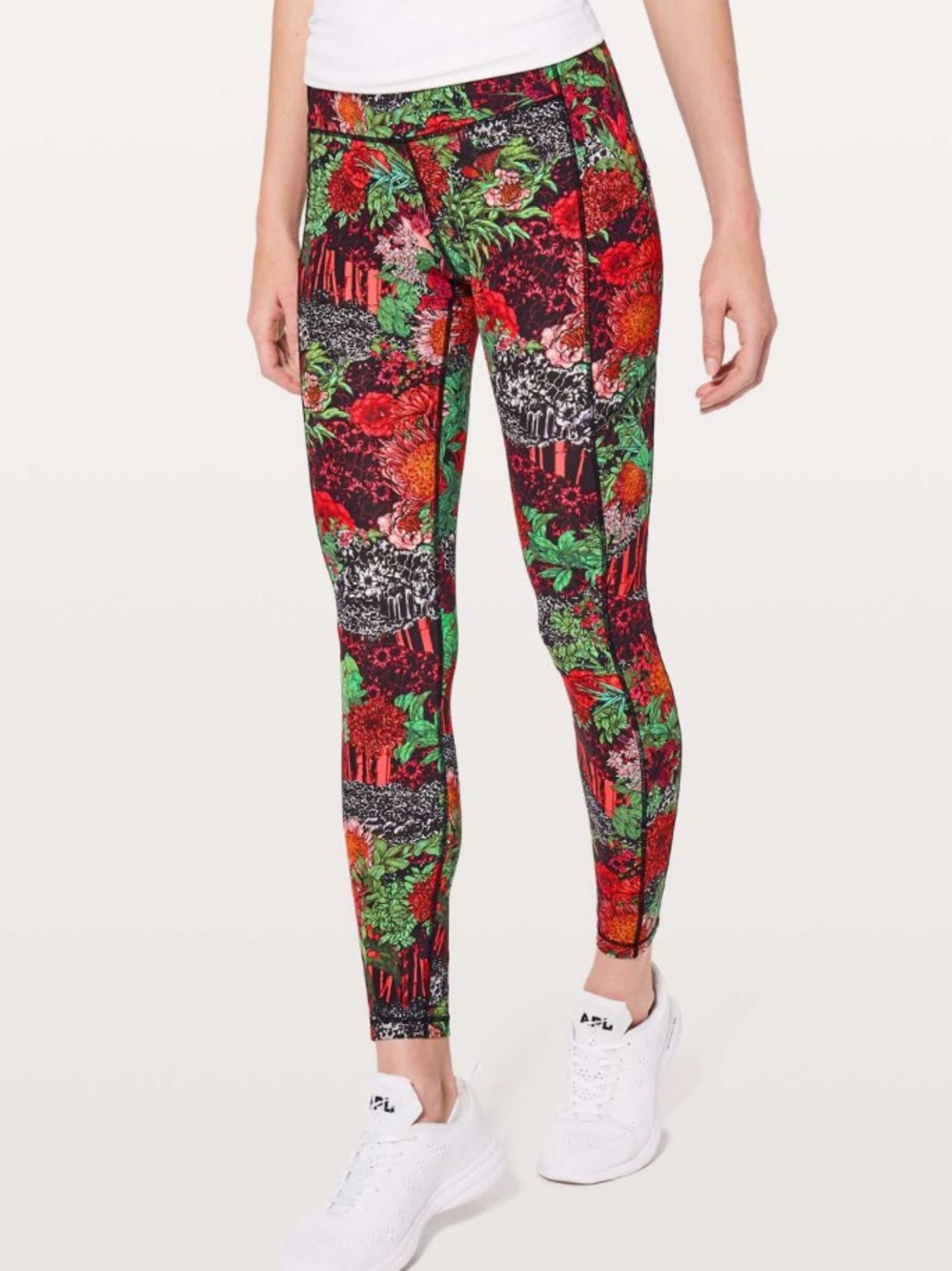 Lululemon Speed Up Tight 28” Full-On Luxtreme Zen Garden Multi Size 6